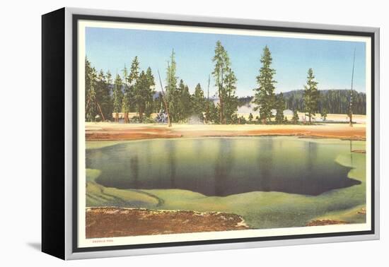 Emerald Pool, Yellowstone-null-Framed Stretched Canvas