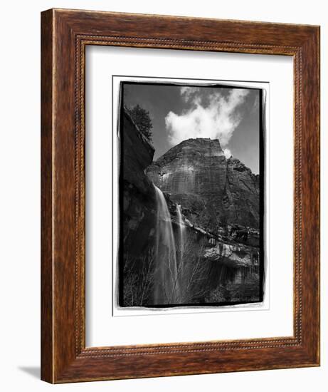 Emerald Pools Falls-Steve Gadomski-Framed Photographic Print