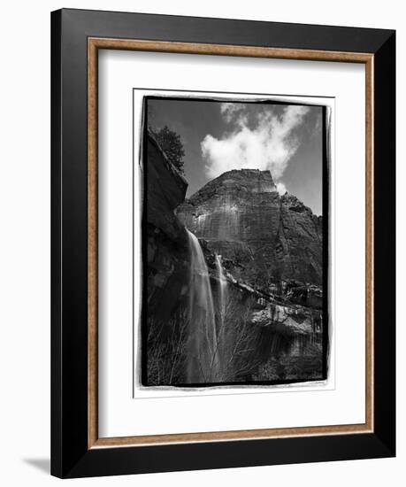 Emerald Pools Falls-Steve Gadomski-Framed Photographic Print