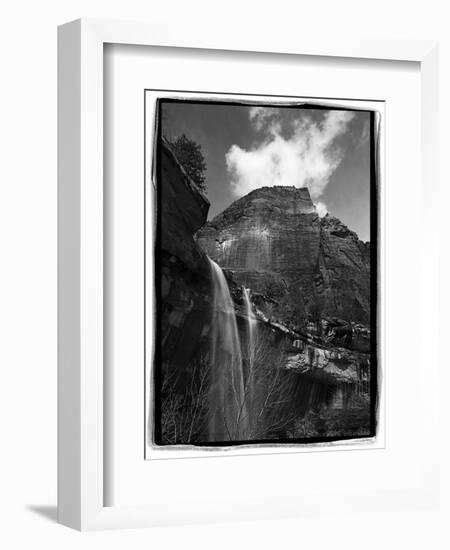 Emerald Pools Falls-Steve Gadomski-Framed Photographic Print