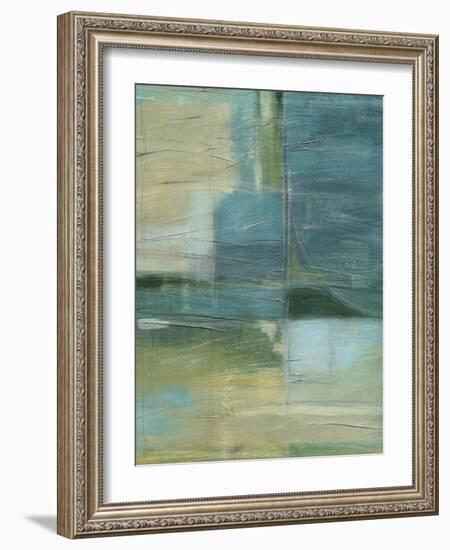 Emerald Reflections I-Erica J. Vess-Framed Art Print