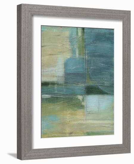 Emerald Reflections I-Erica J. Vess-Framed Art Print