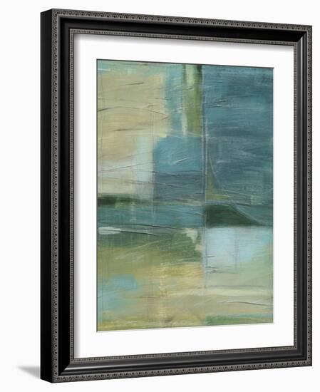Emerald Reflections I-Erica J. Vess-Framed Art Print