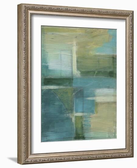 Emerald Reflections II-Erica J. Vess-Framed Art Print