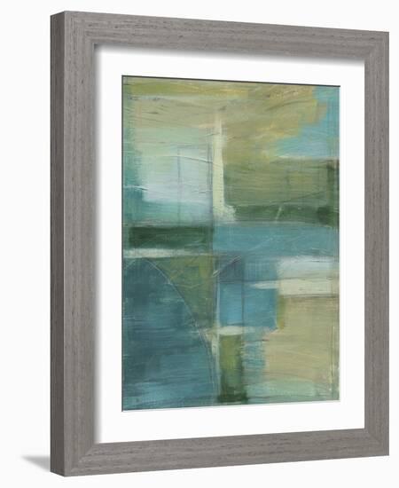 Emerald Reflections II-Erica J. Vess-Framed Art Print