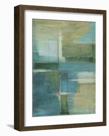 Emerald Reflections II-Erica J. Vess-Framed Art Print