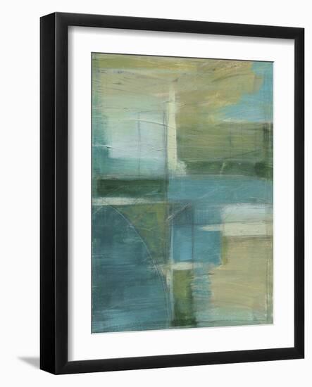 Emerald Reflections II-Erica J. Vess-Framed Art Print