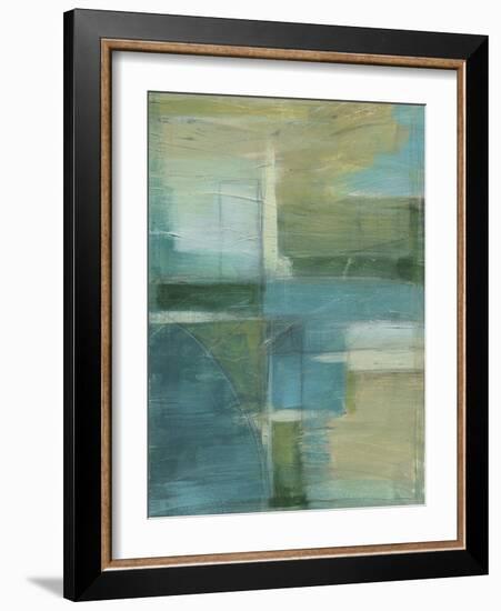 Emerald Reflections II-Erica J. Vess-Framed Art Print