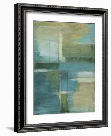 Emerald Reflections II-Erica J. Vess-Framed Art Print