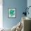 Emerald Sea III-Henry Bradbury-Framed Art Print displayed on a wall