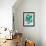 Emerald Sea III-Henry Bradbury-Framed Art Print displayed on a wall