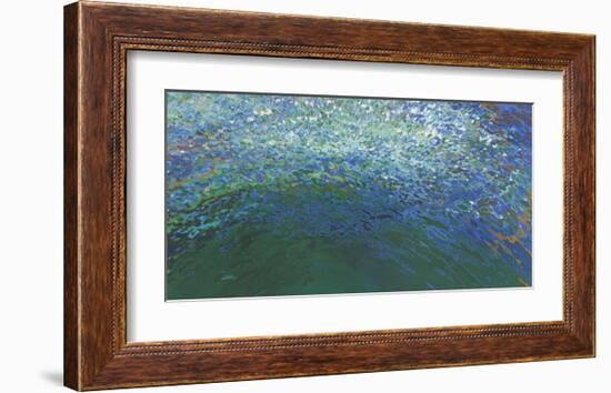 Emerald Sea-Margaret Juul-Framed Art Print