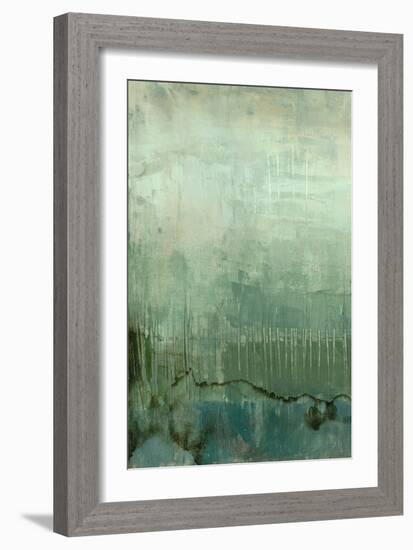 Emerald Sky I-Jennifer Goldberger-Framed Art Print