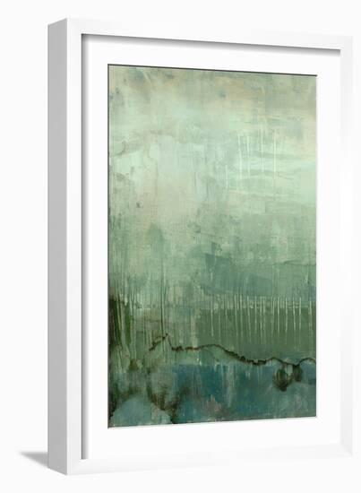 Emerald Sky I-Jennifer Goldberger-Framed Art Print