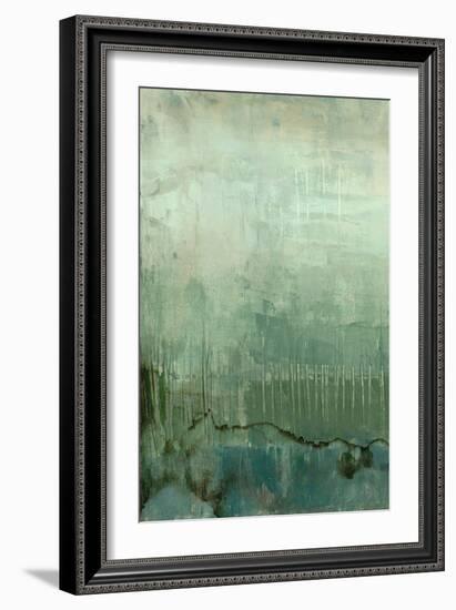 Emerald Sky I-Jennifer Goldberger-Framed Art Print