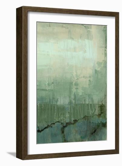 Emerald Sky II-Jennifer Goldberger-Framed Art Print