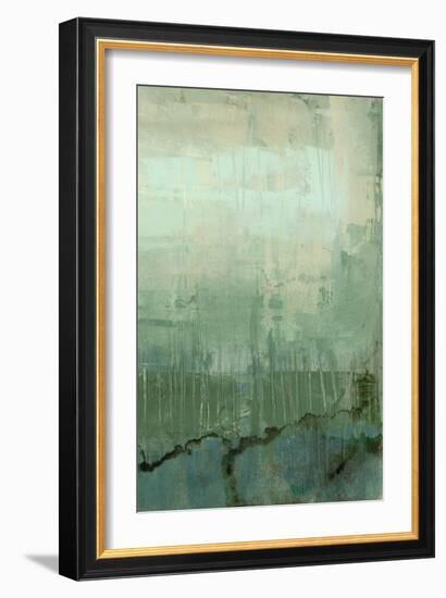 Emerald Sky II-Jennifer Goldberger-Framed Art Print