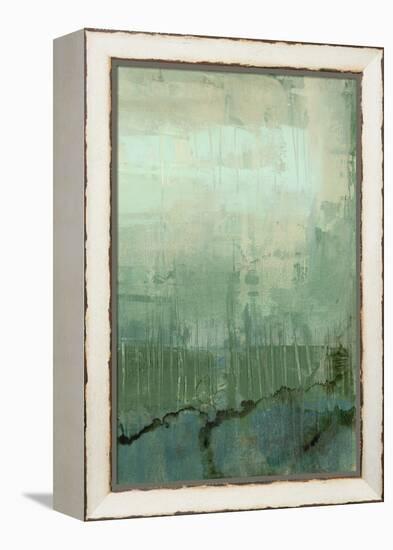 Emerald Sky II-Jennifer Goldberger-Framed Stretched Canvas