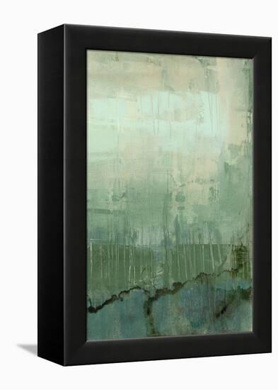 Emerald Sky II-Jennifer Goldberger-Framed Stretched Canvas