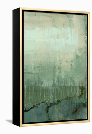 Emerald Sky II-Jennifer Goldberger-Framed Stretched Canvas