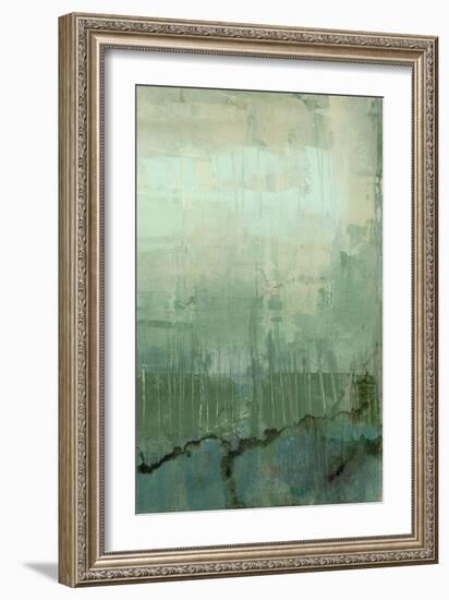 Emerald Sky II-Jennifer Goldberger-Framed Premium Giclee Print