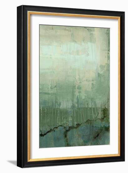 Emerald Sky II-Jennifer Goldberger-Framed Premium Giclee Print