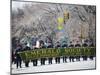 Emerald Society Police Department, St. Patricks Day Celebrations, 5th Avenue, Manhattan, New York-Christian Kober-Mounted Photographic Print