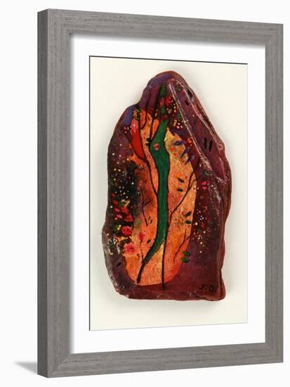 Emerald Tree, 2006-Jane Deakin-Framed Giclee Print