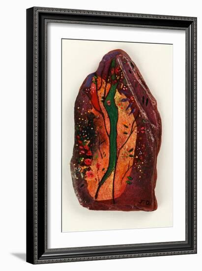 Emerald Tree, 2006-Jane Deakin-Framed Giclee Print