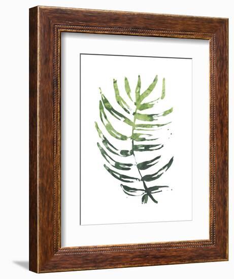 Emerald Tropics IV-null-Framed Art Print