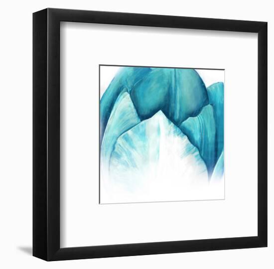 Emerald Tulip Bloom-Miranda York-Framed Art Print