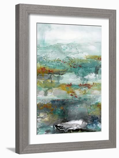 Emerald Vision I-Lila Bramma-Framed Art Print