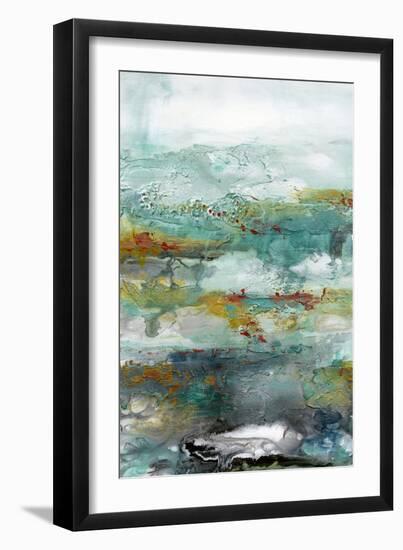 Emerald Vision I-Lila Bramma-Framed Art Print