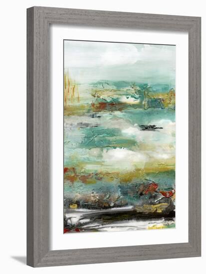 Emerald Vision II-Lila Bramma-Framed Art Print