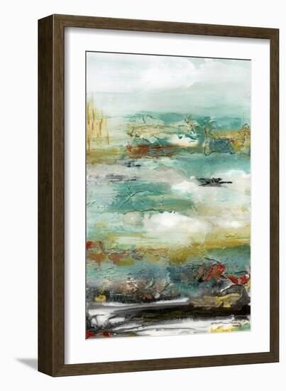 Emerald Vision II-Lila Bramma-Framed Art Print