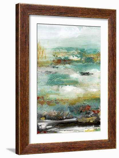 Emerald Vision II-Lila Bramma-Framed Art Print