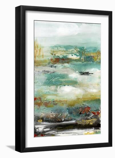 Emerald Vision II-Lila Bramma-Framed Art Print