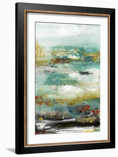 Emerald Vision II-Lila Bramma-Framed Art Print