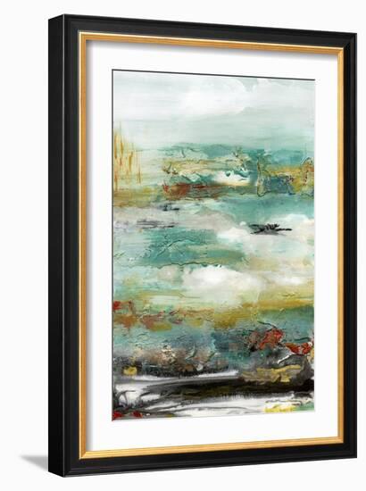 Emerald Vision II-Lila Bramma-Framed Art Print