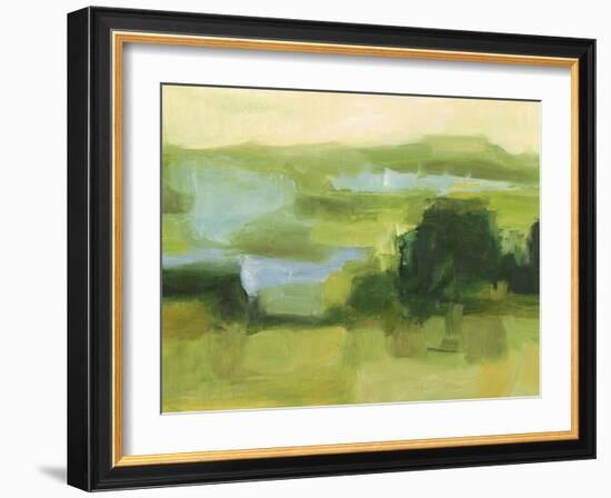 Emerald Wetlands I-Ethan Harper-Framed Art Print