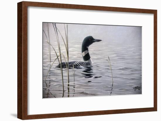 Emerging Loon-Wilhelm Goebel-Framed Giclee Print