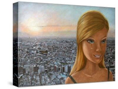 barbie canvas painting