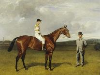 The Racehorse, 'Northeast' with Jockey Up-Emil Adam-Framed Giclee Print