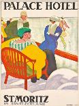 St. Moritz-Emil Cardinaux-Art Print