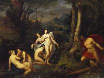 Diana and Nymphs Bathing-Emil Jacobs-Giclee Print