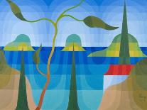 The River Tisza at Szeged, 1965-Emil Parrag-Giclee Print