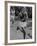 Emil Zatopek Running in Marathon at 1952 Olympics-null-Framed Premium Photographic Print