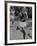 Emil Zatopek Running in Marathon at 1952 Olympics-null-Framed Premium Photographic Print