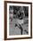 Emil Zatopek Running in Marathon at 1952 Olympics-null-Framed Premium Photographic Print
