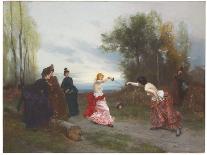 Marius and Cosette, 19th Century-Emile Antoine Bayard-Giclee Print